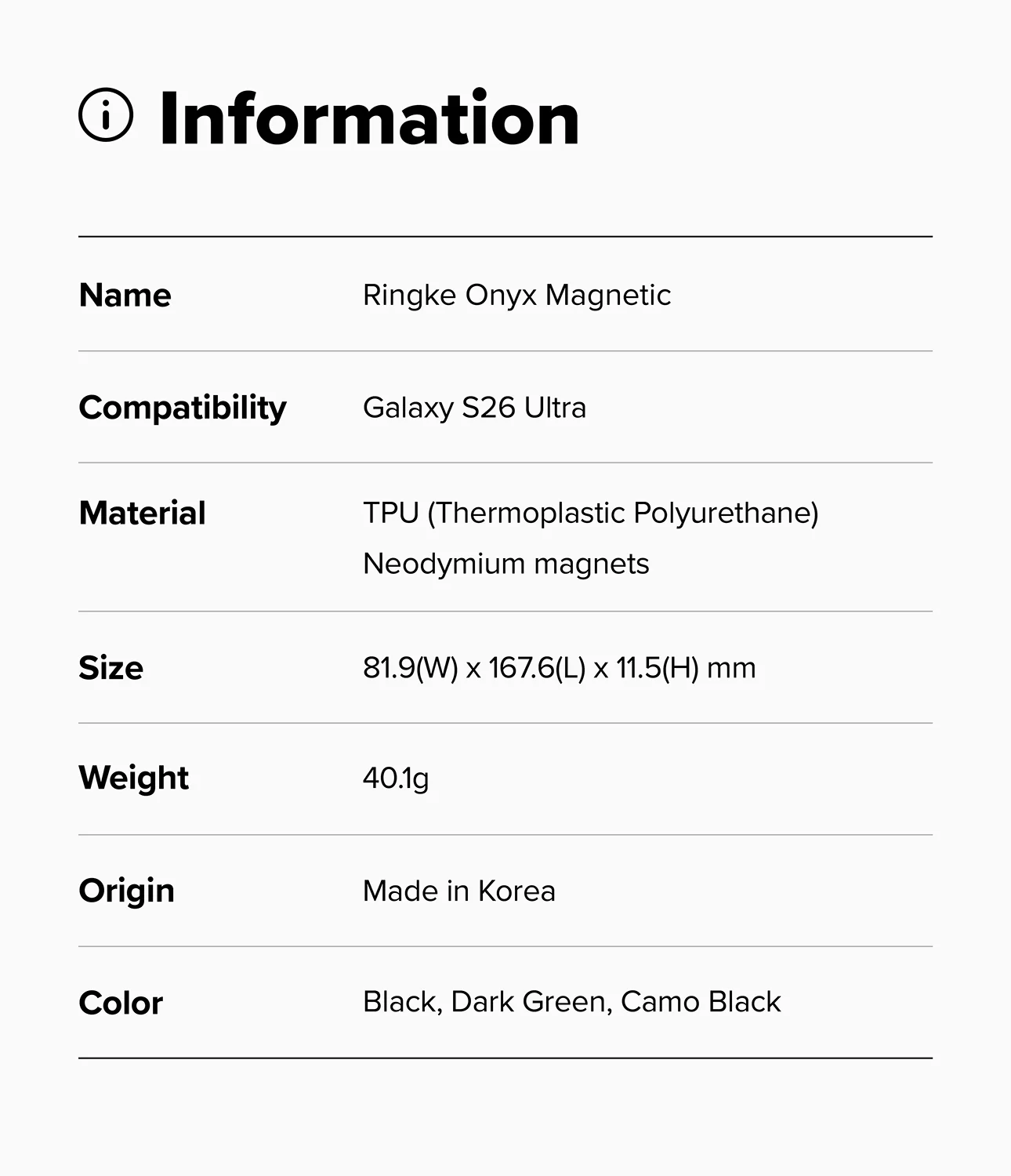 Galaxy S26 Ultra Case | Onyx Magnetic - Image 29