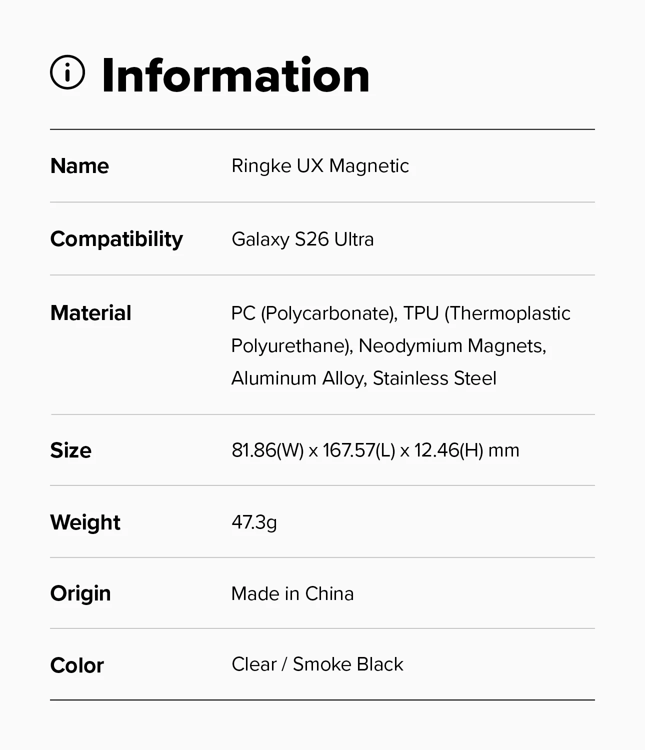 Galaxy S26 Ultra Case | UX Magnetic - Image 16