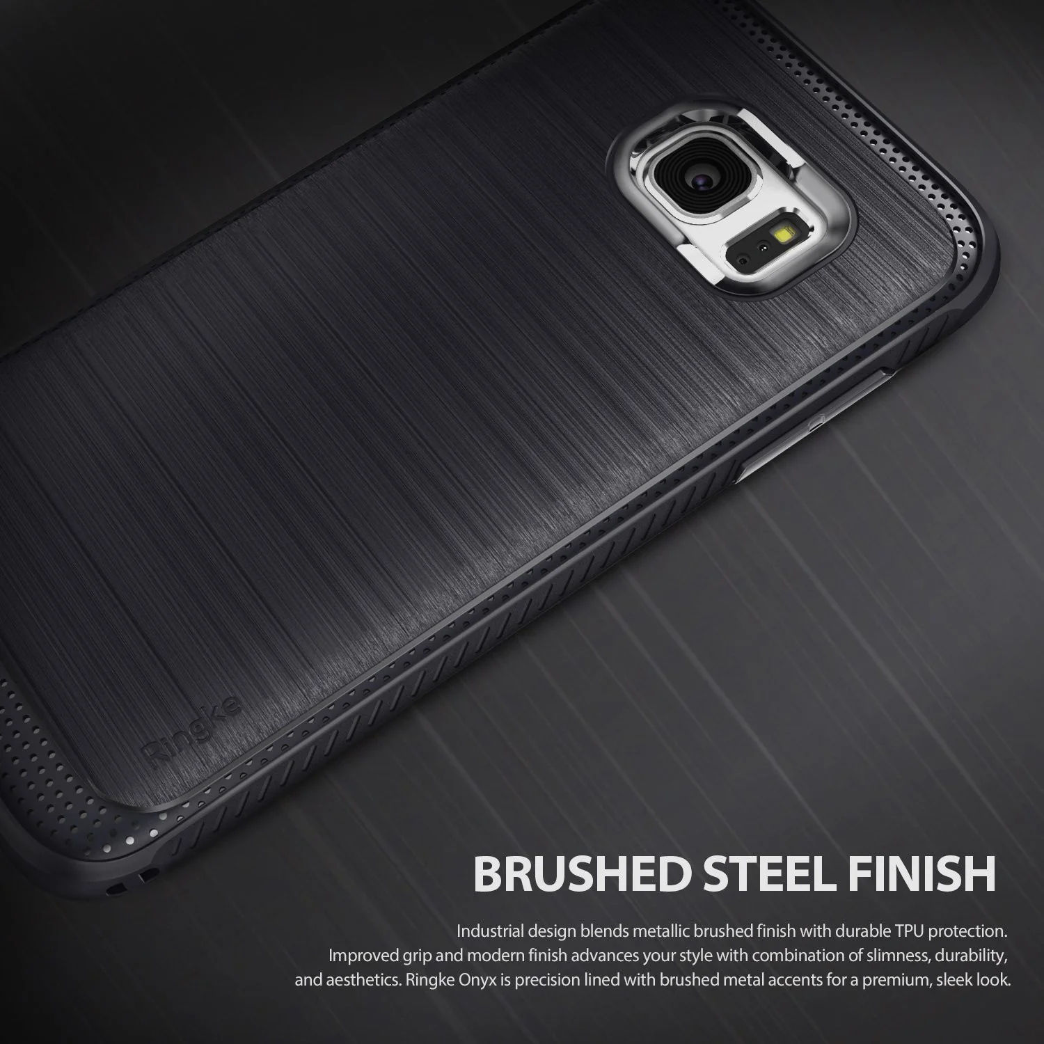 Galaxy S7 Edge Case | Onyx - Gray - Image 3