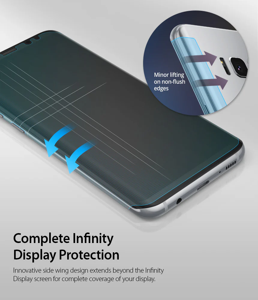 Galaxy S8 Plus Screen Protector | Full Cover (2P) - Image 5
