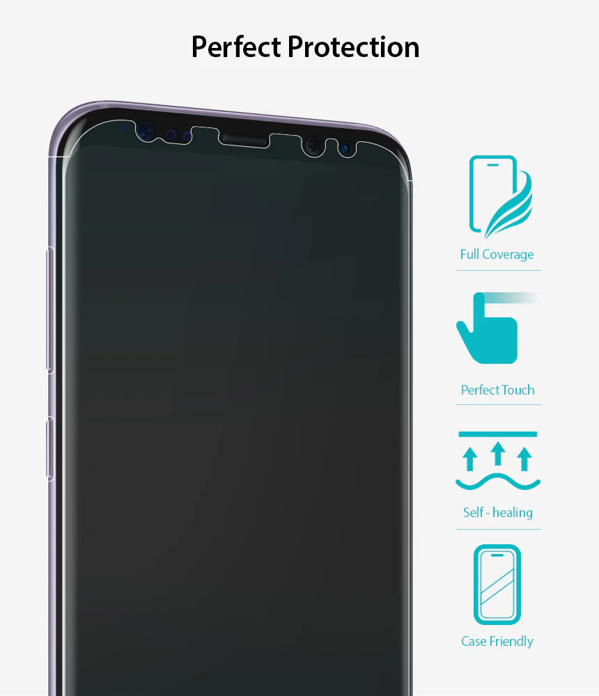 Galaxy S8 Screen Protector | Full Cover (2P) - Image 8