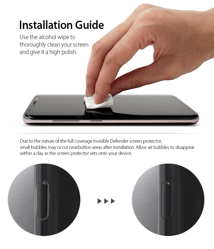 Galaxy S9 Plus Screen Protector | Full Cover (3P) - Image 10