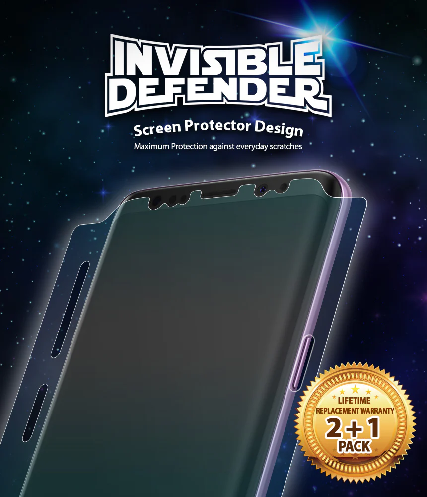 Galaxy S9 Plus Screen Protector | Full Cover (3P) - Image 2