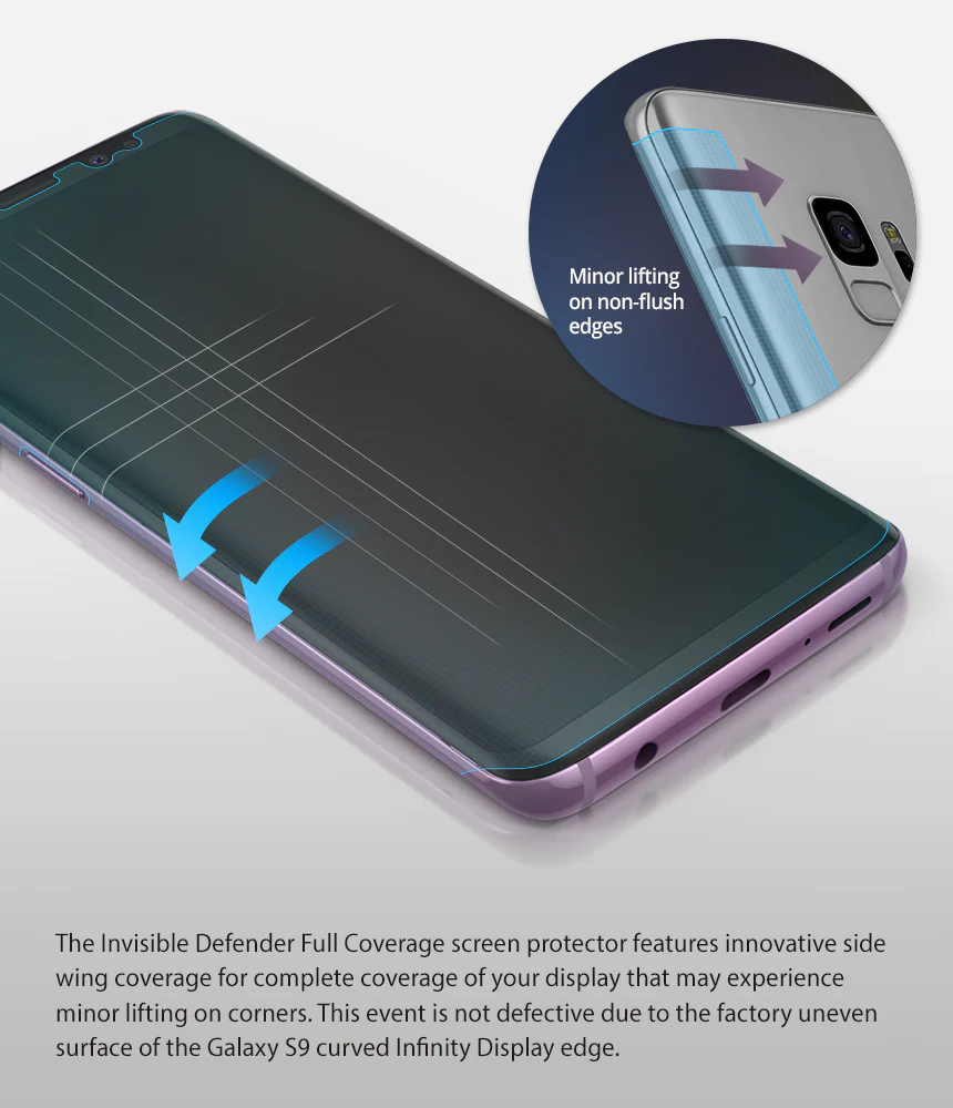 Galaxy S9 Screen Protector | Full Cover (3P) - Image 7