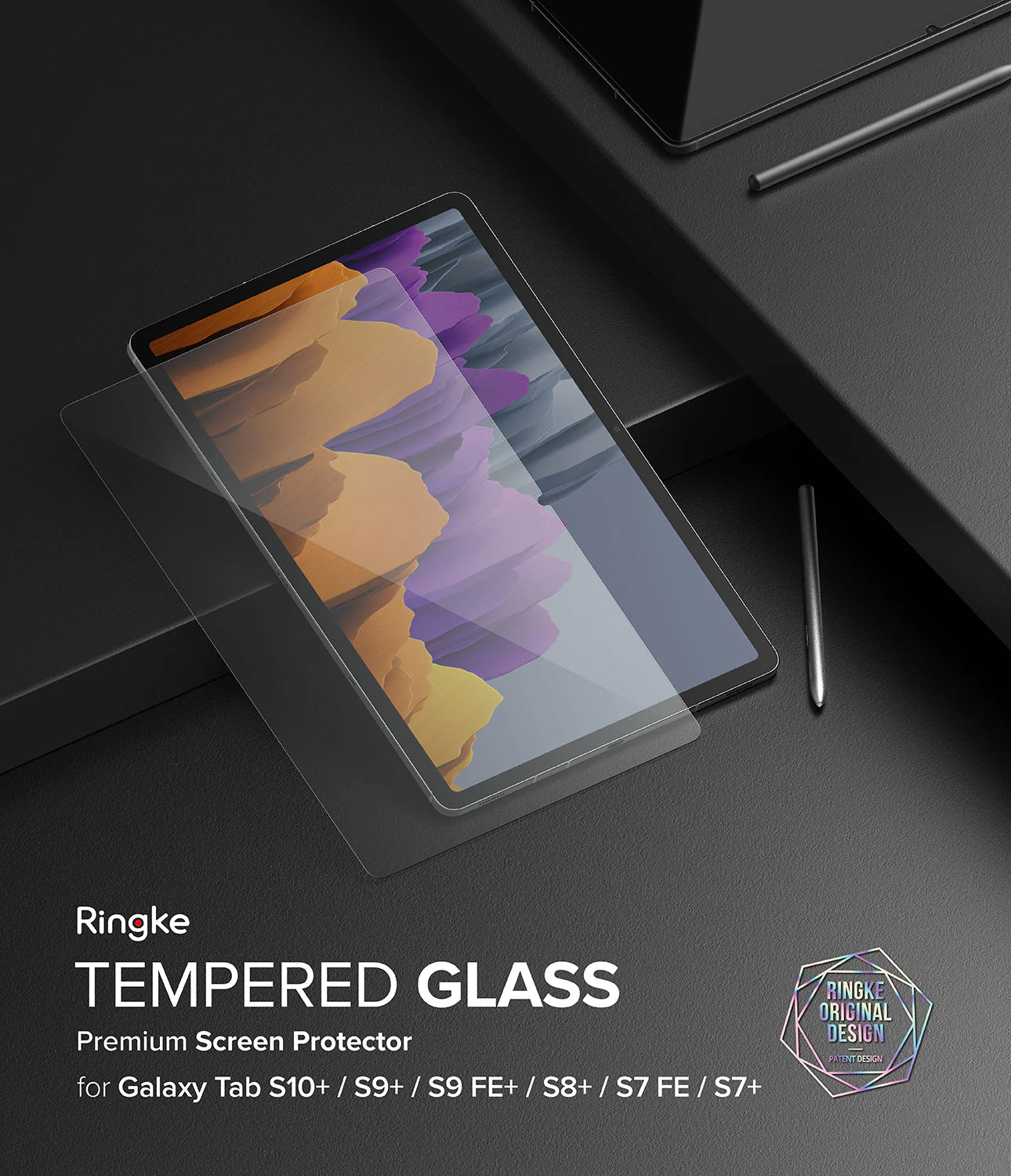 Galaxy Tab S10 Plus / Tab S9 Plus / Tab S8 Plus / Tab S7 Plus / Tab S7 FE | Invisible Defender Glass - Image 2