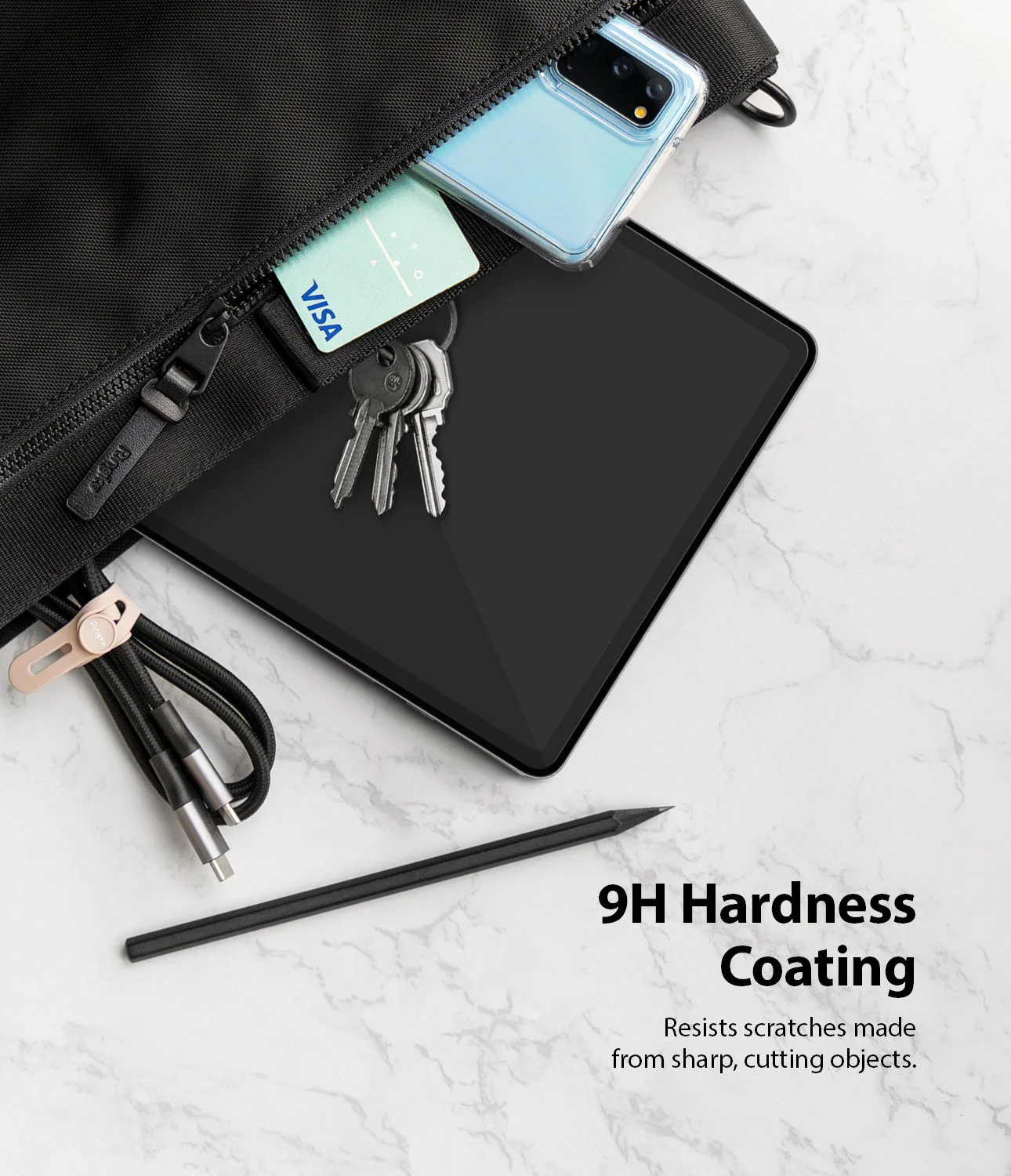 Galaxy Tab S9 / Tab S9 FE / Tab S8 / Tab S7 | Invisible Defender Glass - Image 8