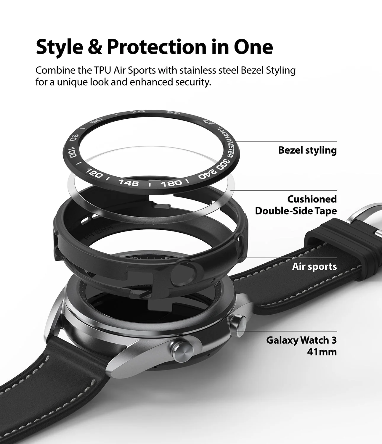 Galaxy Watch 3 41mm | Air Sports + Bezel Styling 10 - Image 5