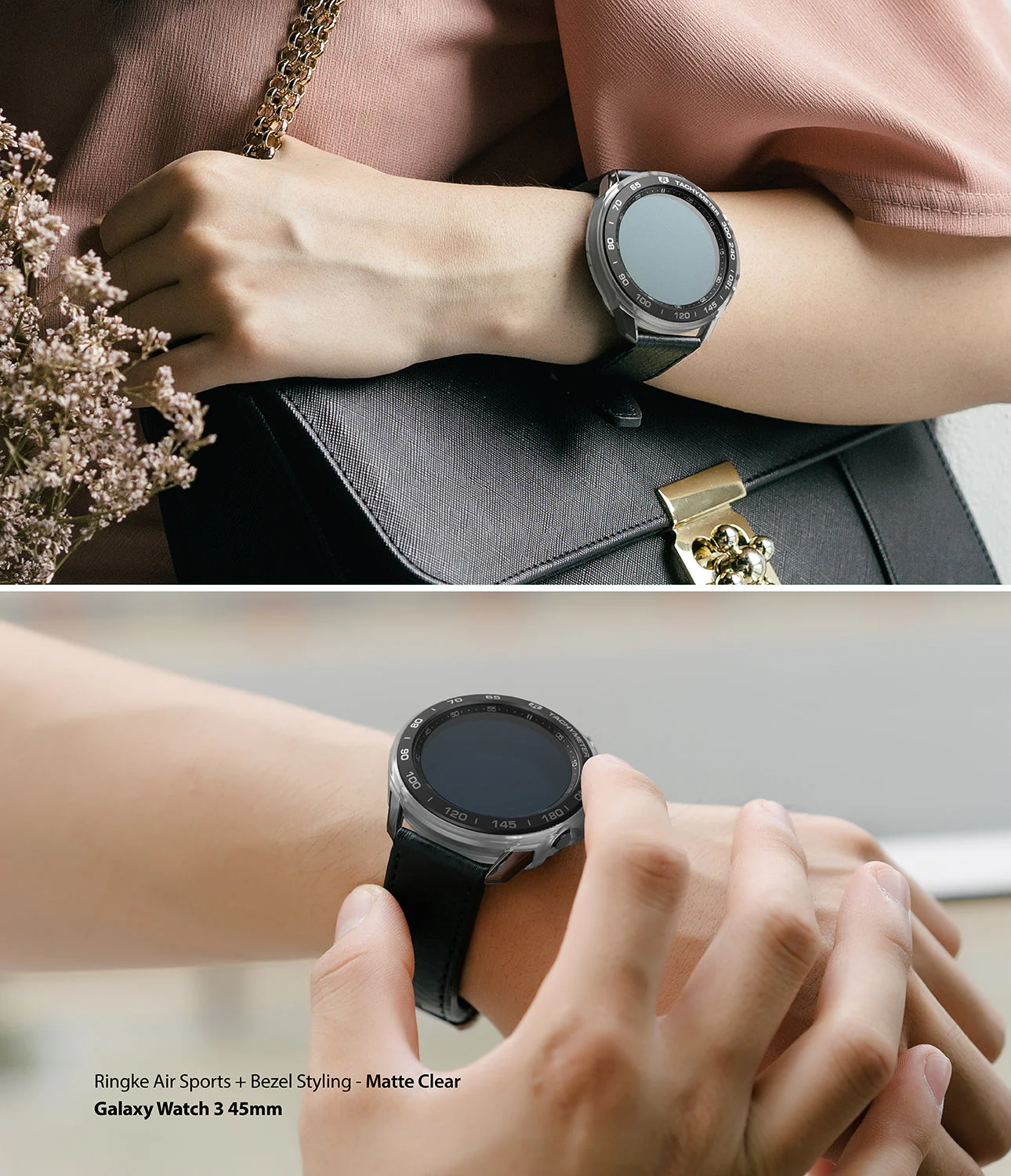 Galaxy Watch 3 45mm | Air Sports Black + Bezel Styling 10 - Image 20