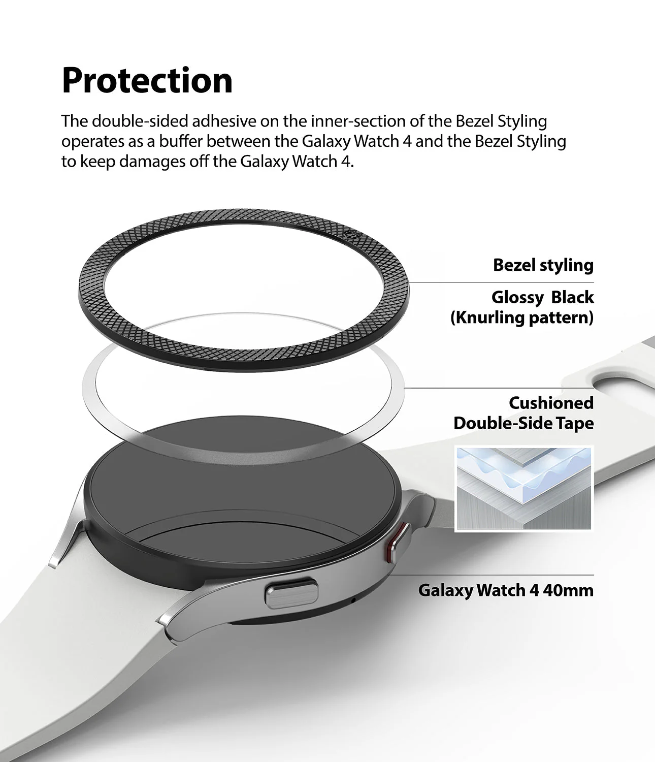 Galaxy Watch 5 / 4 (40mm) | Bezel Premium Styling - Image 20