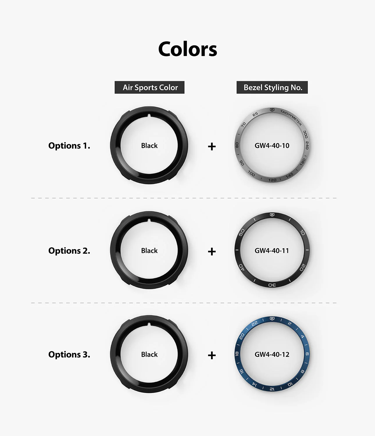 Galaxy Watch 4 40mm | Air Sports Black + Bezel Styling - Image 12