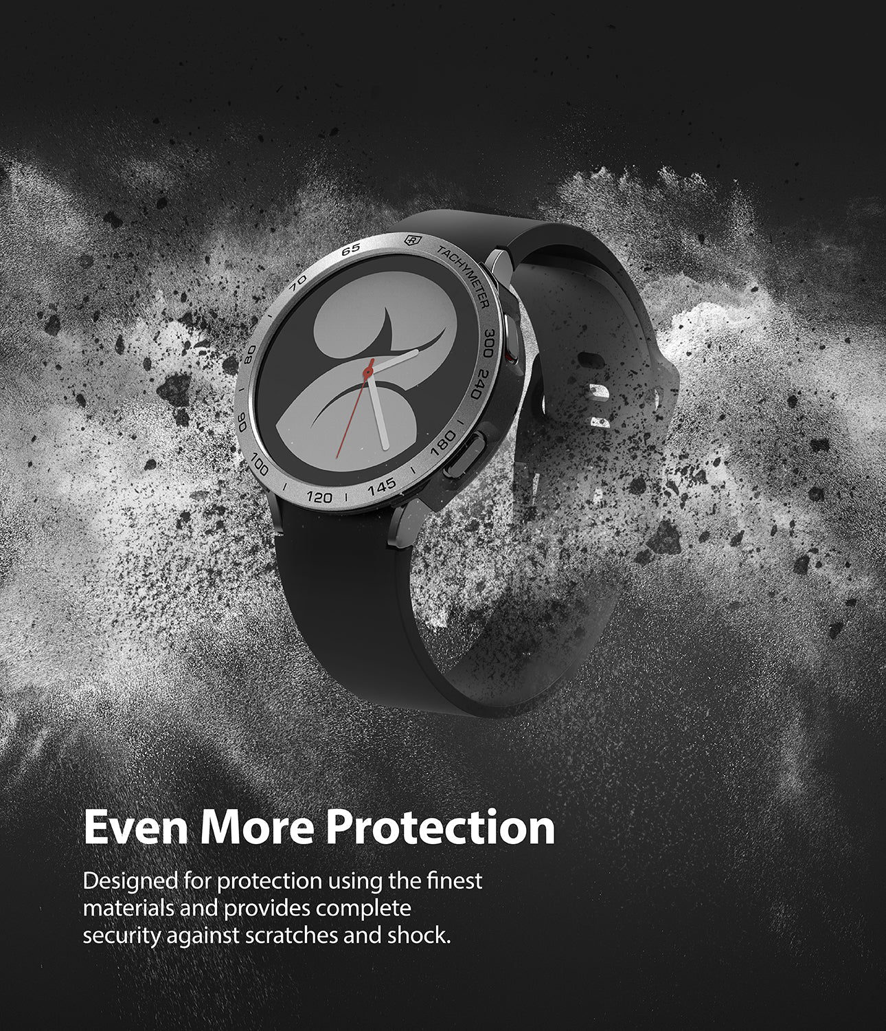 Galaxy Watch 4 40mm | Air Sports Black + Bezel Styling - Image 6