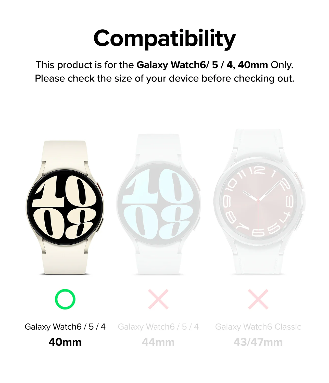 Galaxy Watch 6 / 5 / 4 (40mm) | Metal One Band - Image 3