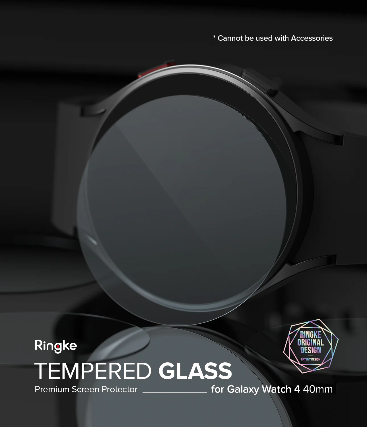 Galaxy Watch 5 / 4 40mm Screen Protector | Glass - R4 - Image 2