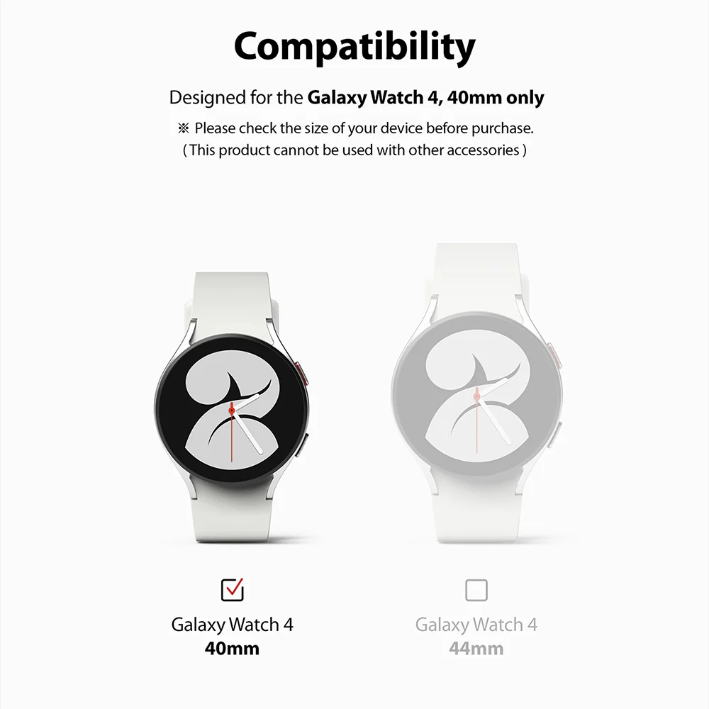 Galaxy Watch 5 / 4 (40mm) Screen Protector | Sapphire Crystal Glass - Image 3