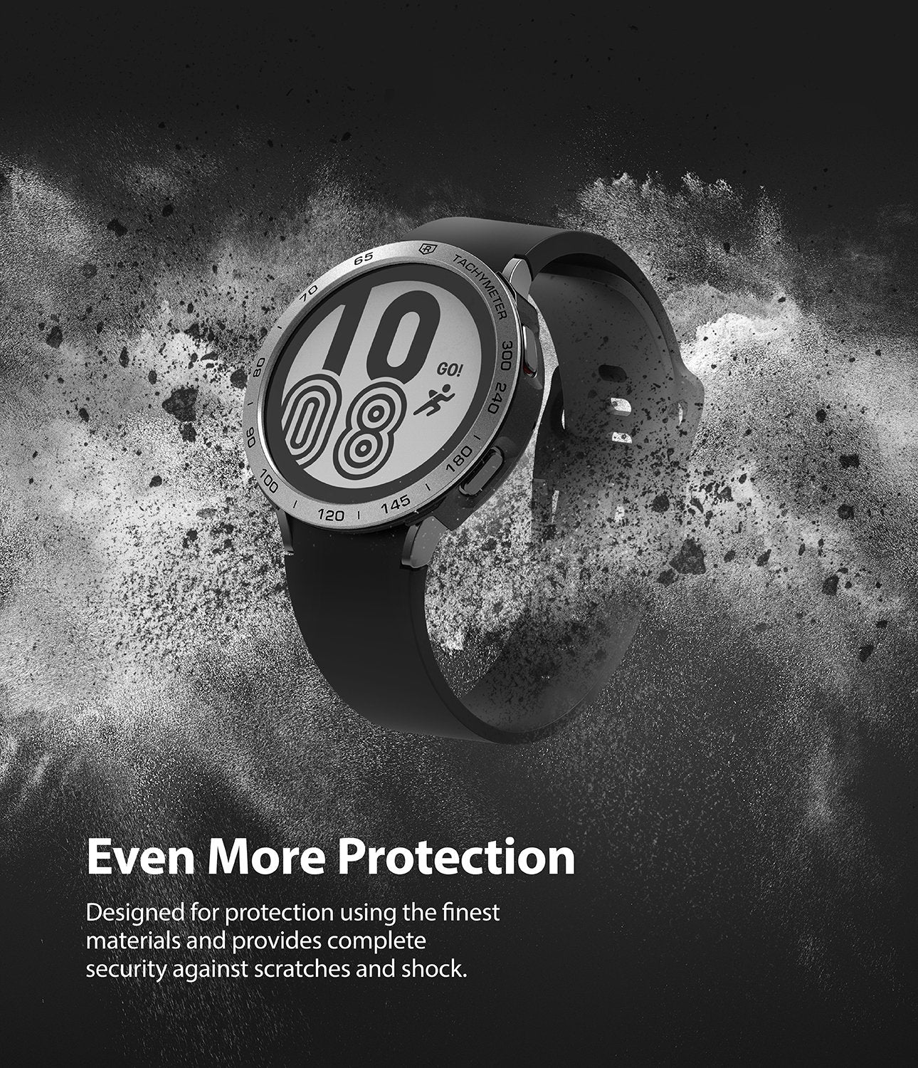 Galaxy Watch 4 44mm | Air Sports Black + Bezel Styling - Image 30