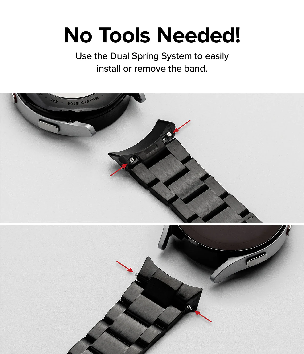 Galaxy Watch 6 / 5 / 4 (44mm) | Metal One Band - Image 14