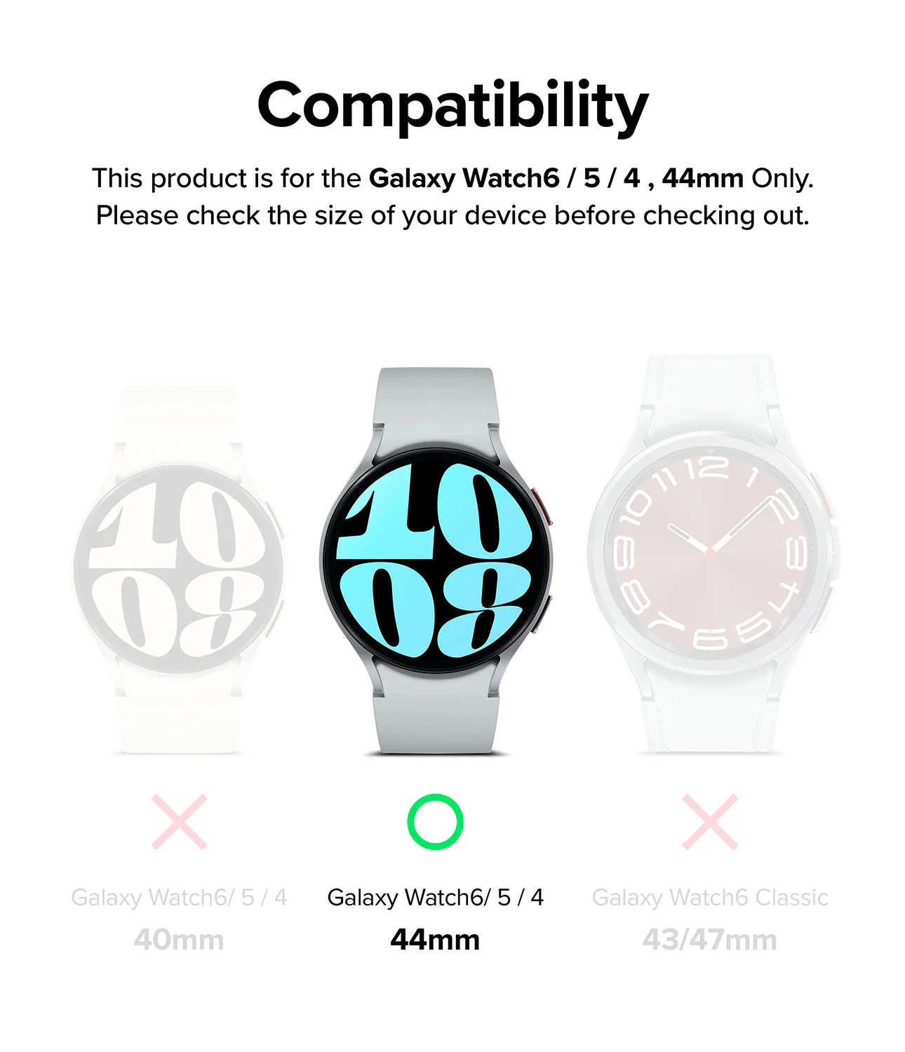 Galaxy Watch 6 / 5 / 4 (44mm) | Metal One Band - Image 3