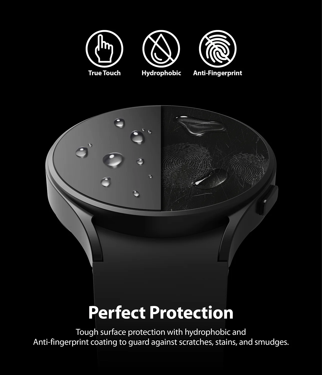 Galaxy Watch 5 / 4 (44mm) Screen Protector | Sapphire Crystal Glass - Image 9