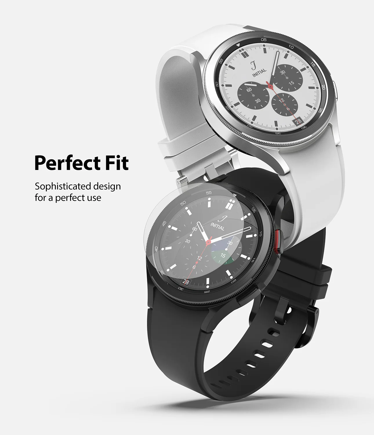Galaxy Watch 4 Classic 42mm Screen Protector | Glass - R1 - Image 4