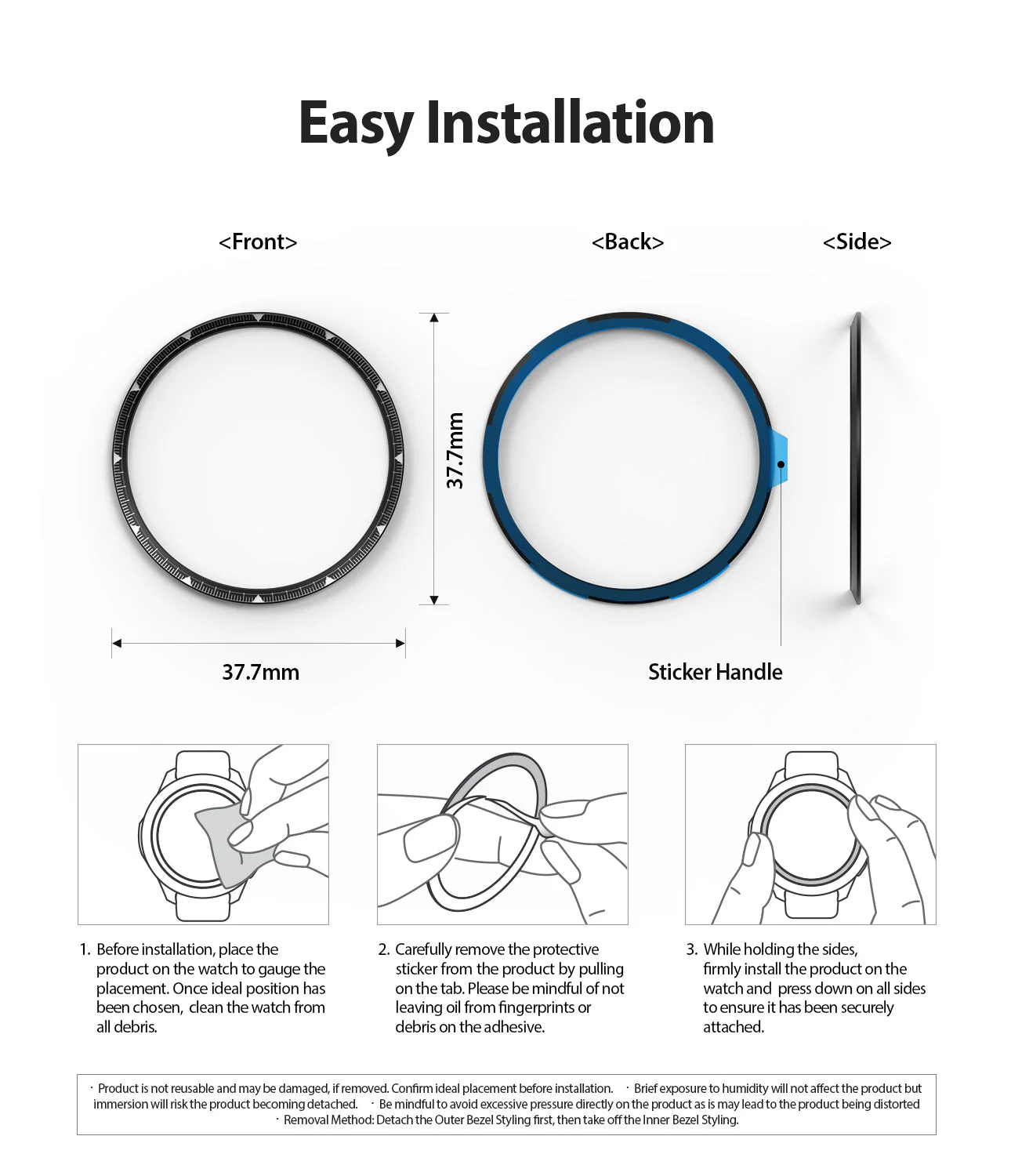 Galaxy Watch 46mm Inner Bezel Styling - Image 23