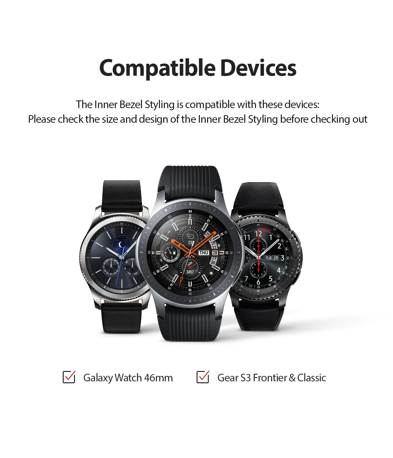 Galaxy Watch 46mm Inner Bezel Styling - Image 3