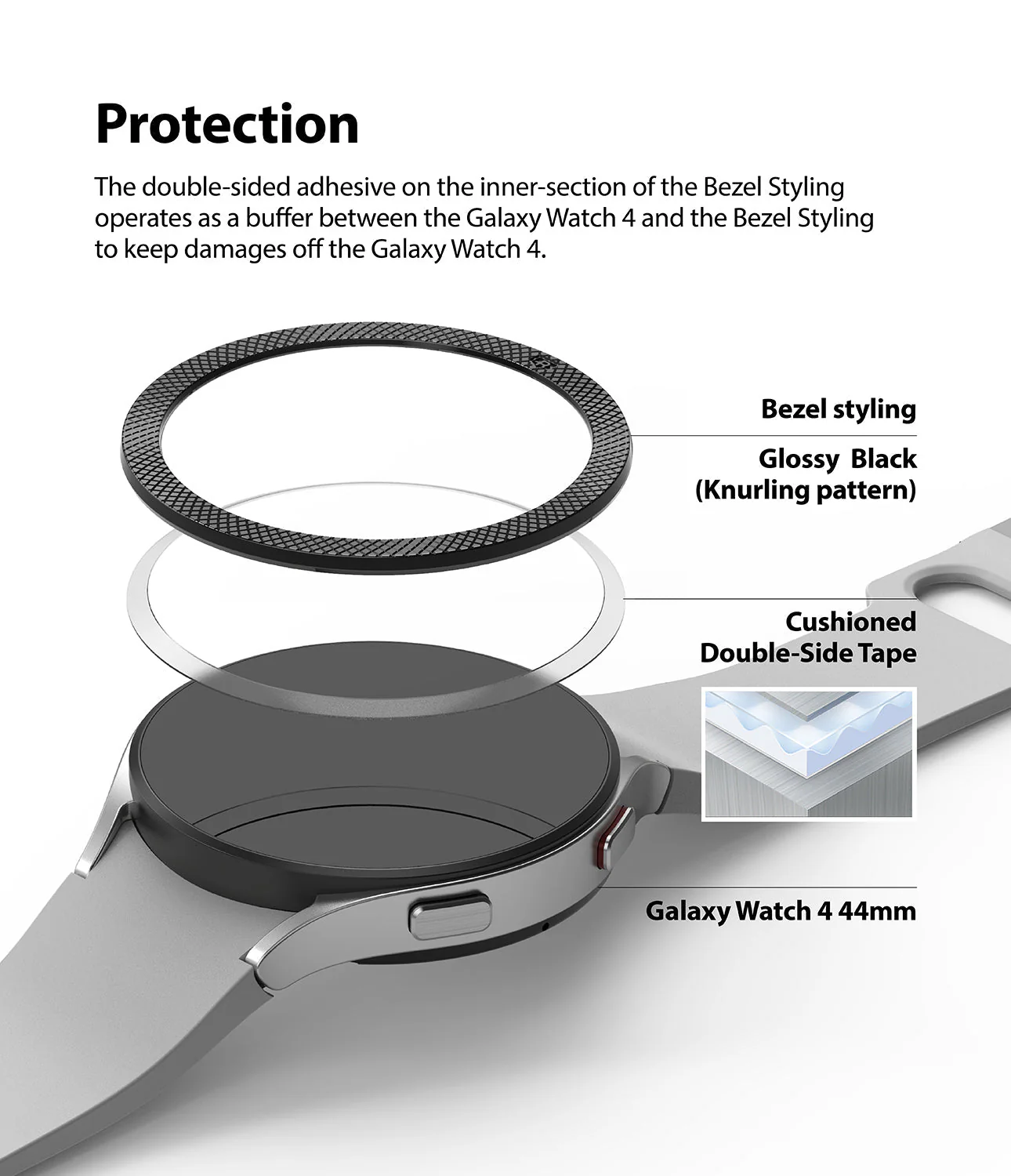 Galaxy Watch 5 / 4 (44mm) | Premium Bezel Styling - Image 20