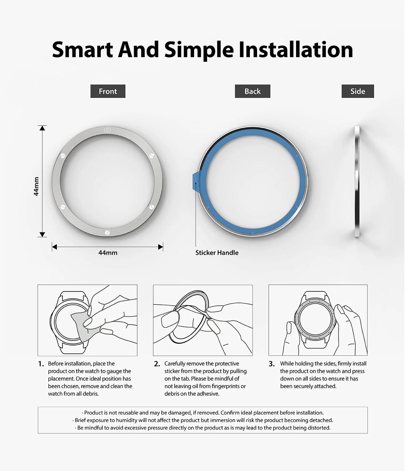 Galaxy Watch 5 / 4 (44mm) | Premium Bezel Styling - Image 35