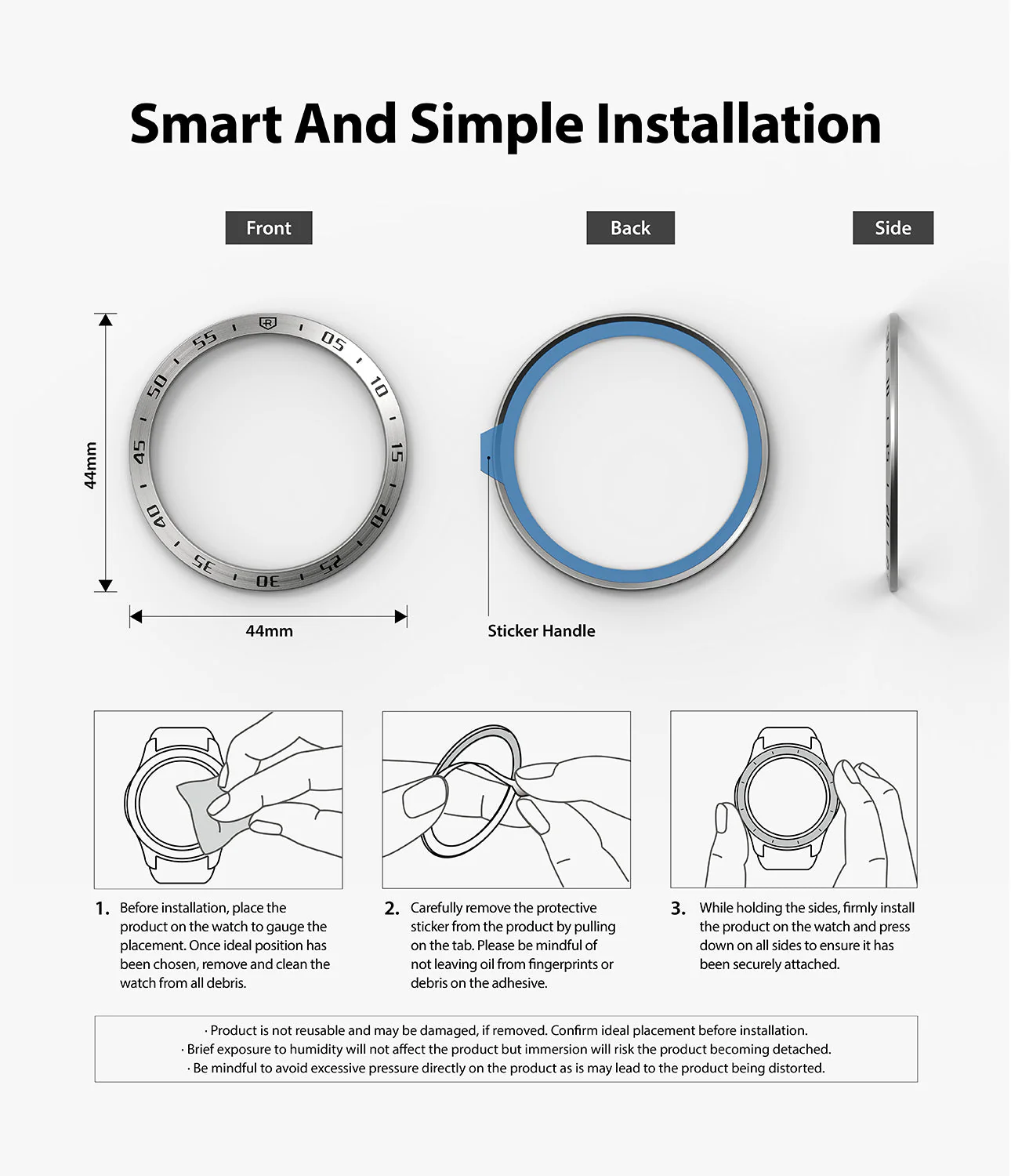 Galaxy Watch 5/4 44mm | Bezel Styling - Image 11