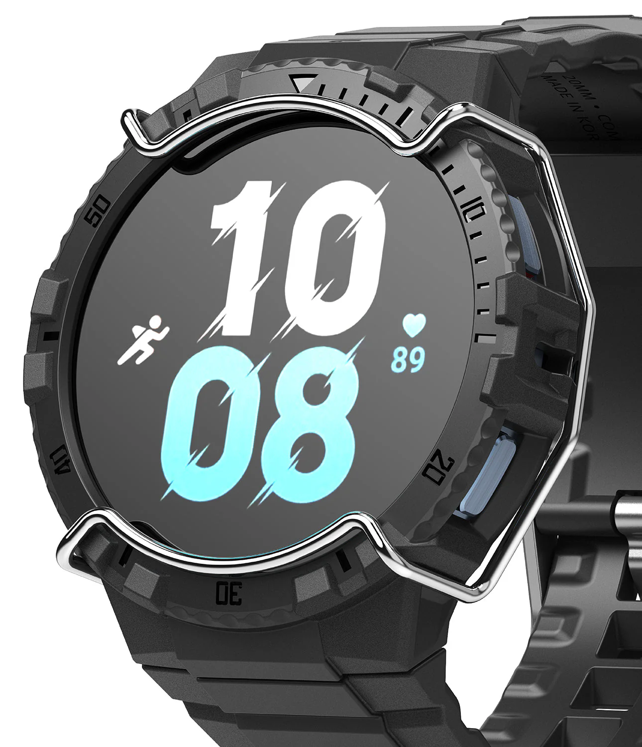 Galaxy Watch 5 / 4 (44mm) Case + Band + Wire | Fusion-X Guard