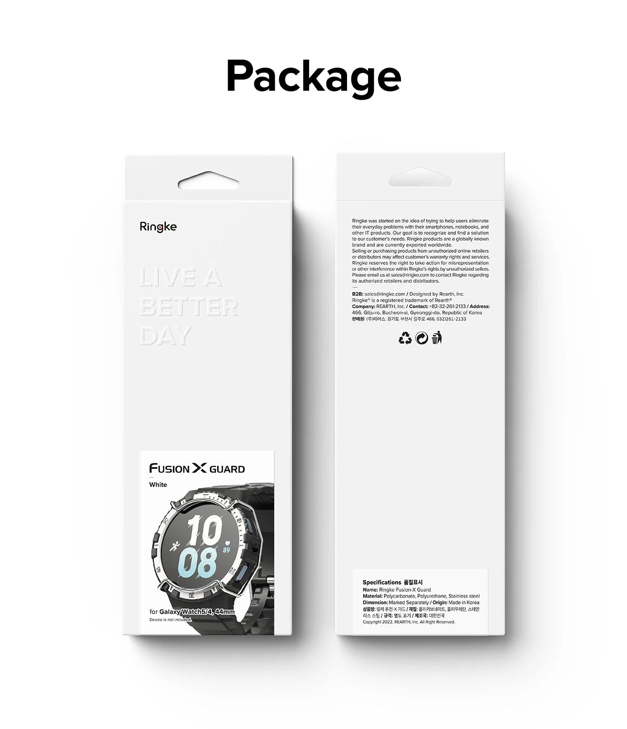 Galaxy Watch 5 / 4 (44mm) Case + Band + Wire | Fusion-X Guard - Image 32