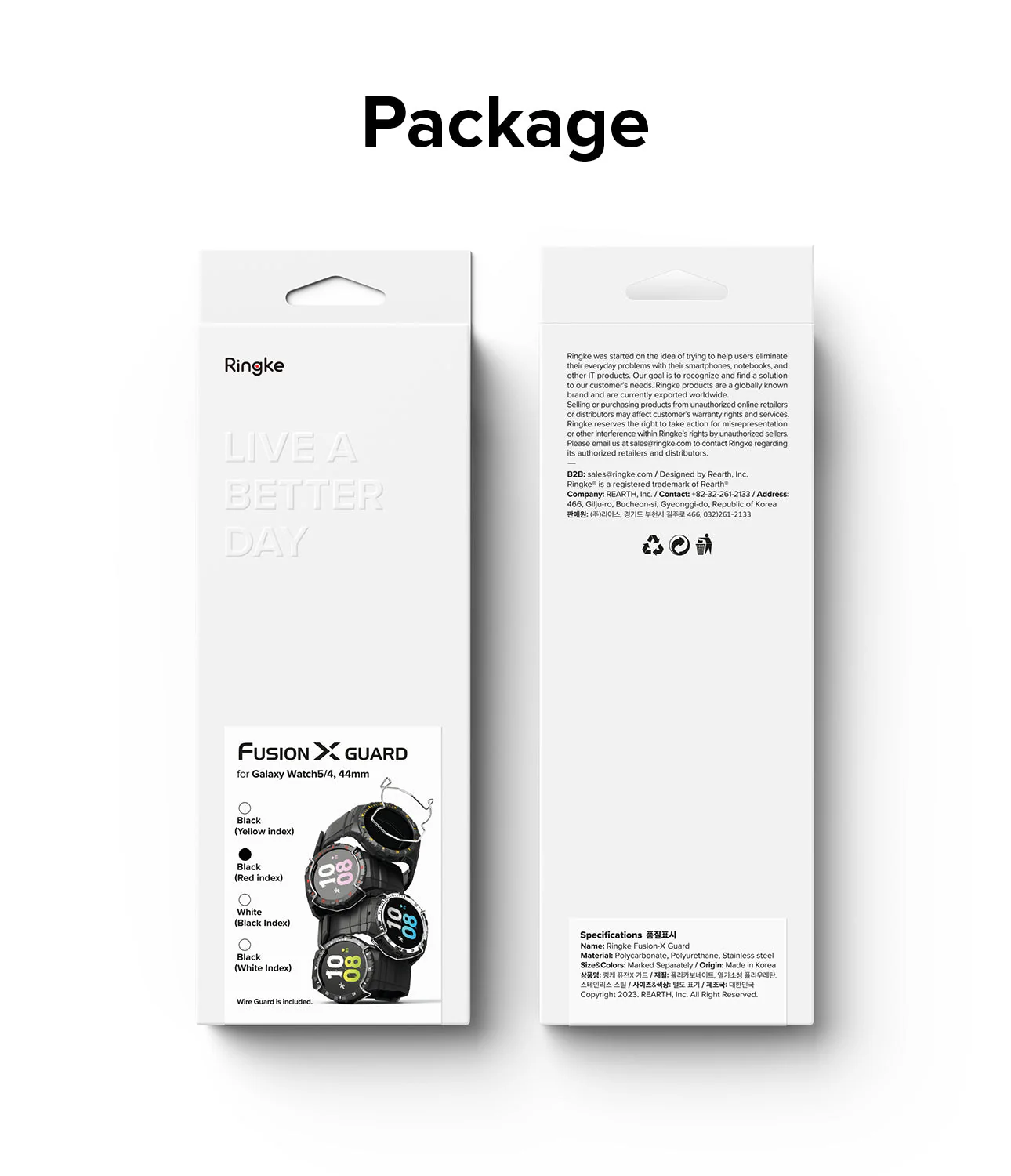 Galaxy Watch 5 / 4 (44mm) Case + Band + Wire | Fusion-X Guard - Image 69