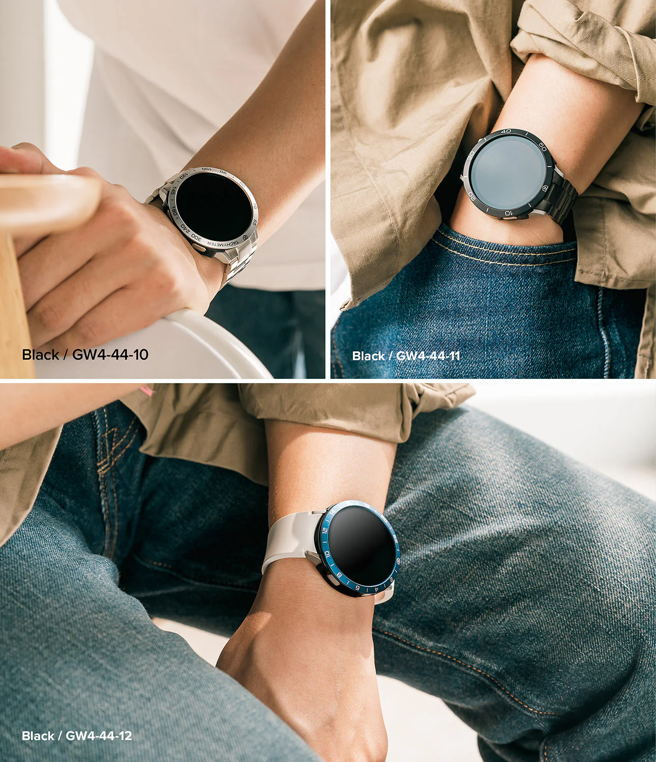 Galaxy Watch 5 44mm | Air Sports Black + Bezel Styling - Image 11