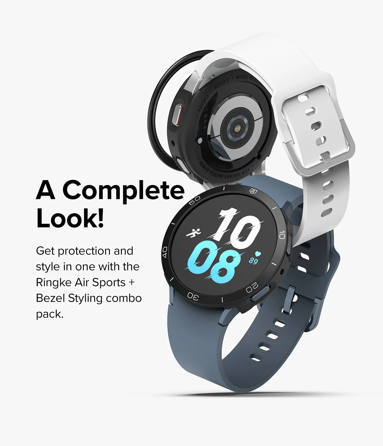 Galaxy Watch 5 44mm | Air Sports Black + Bezel Styling - Image 18