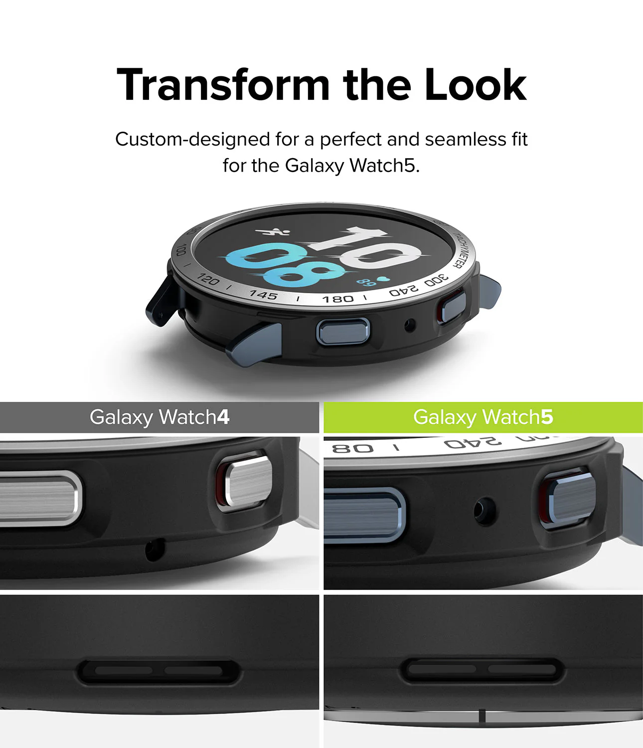 Galaxy Watch 5 44mm | Air Sports Black + Bezel Styling - Image 19