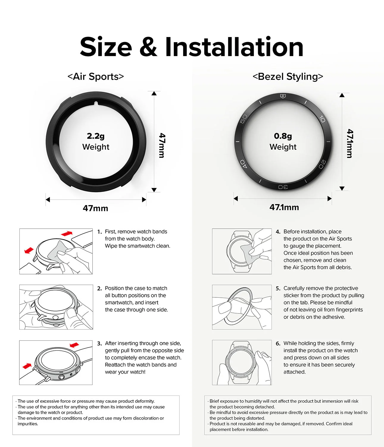 Galaxy Watch 5 44mm | Air Sports Black + Bezel Styling - Image 26