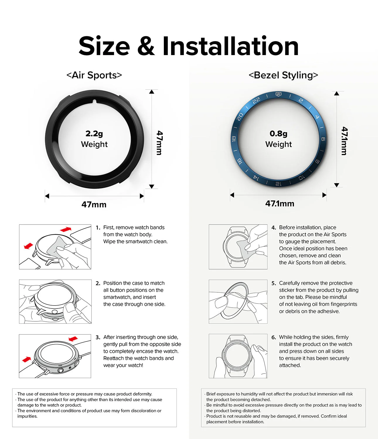 Galaxy Watch 5 44mm | Air Sports Black + Bezel Styling - Image 40