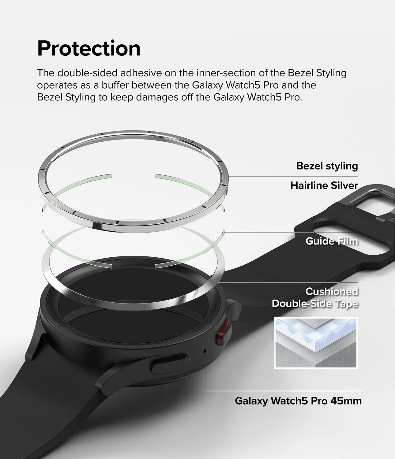 Galaxy Watch 5 Pro 45mm | Bezel Styling - Image 34