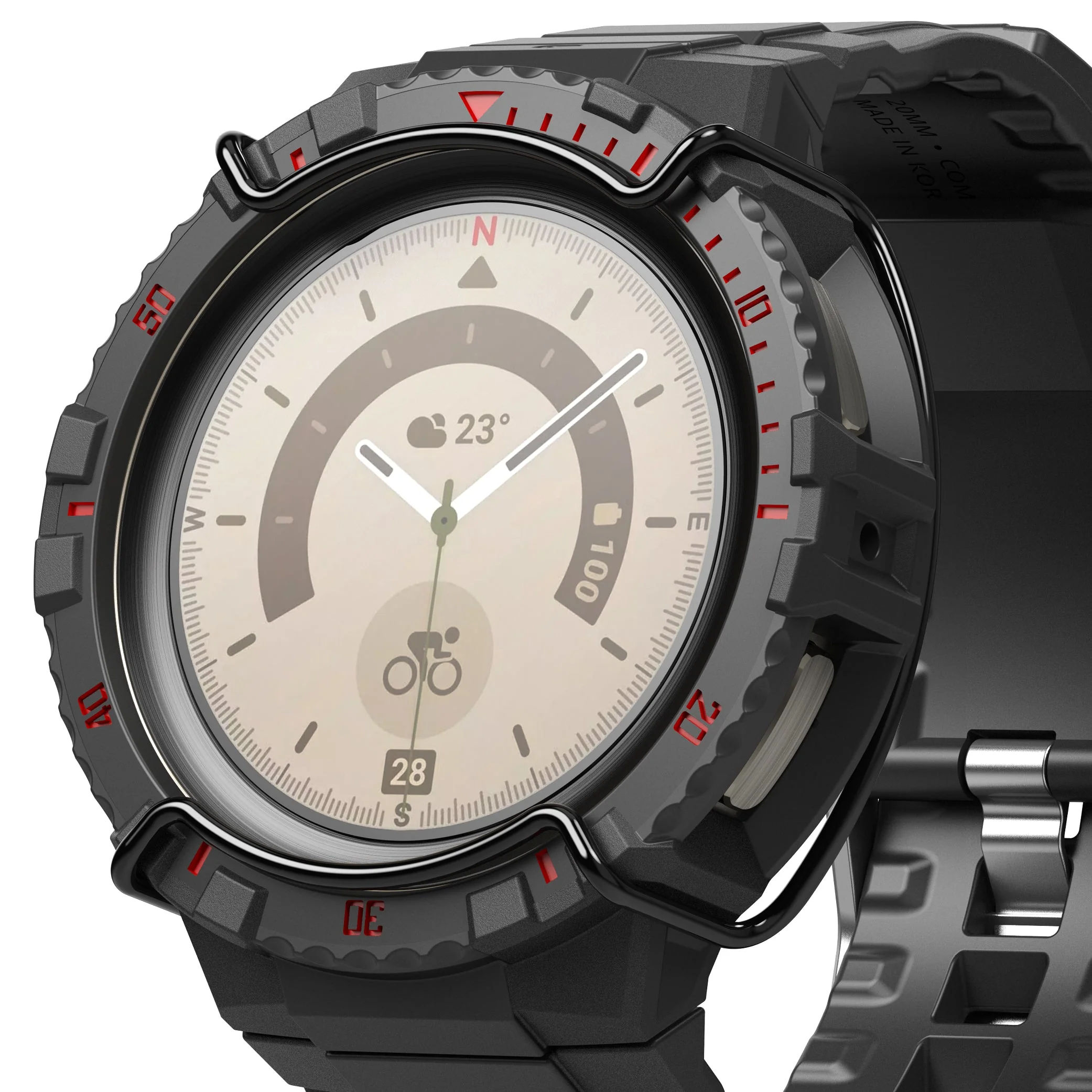 Galaxy Watch 5 Pro (45mm) Case + Band + Wire | Fusion-X Guard