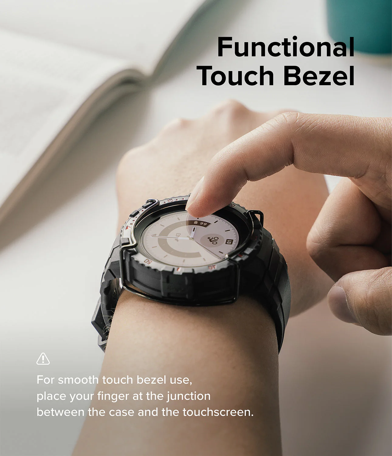 Galaxy Watch 5 Pro (45mm) Case + Band + Wire | Fusion-X Guard - Image 14