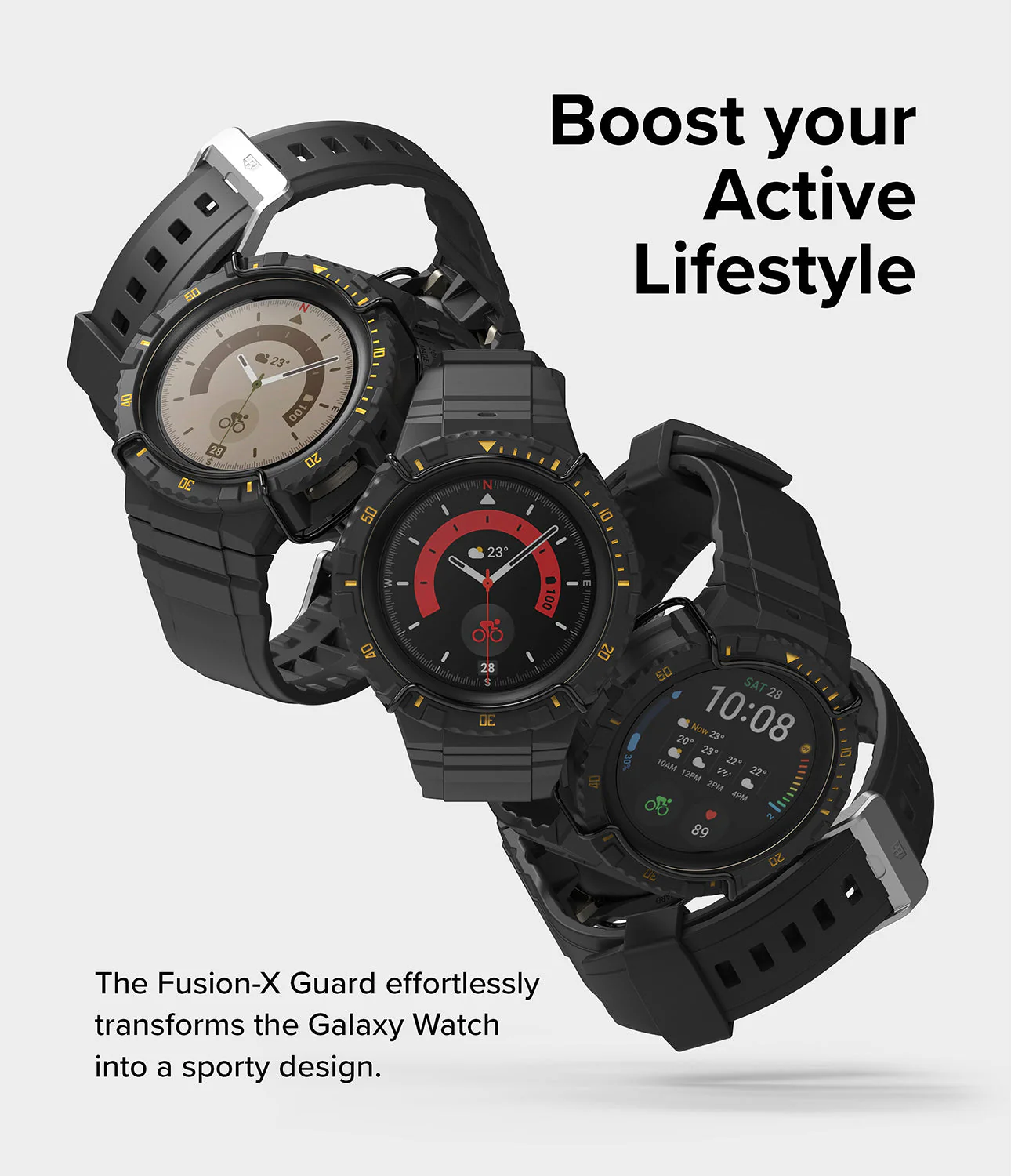 Galaxy Watch 5 Pro (45mm) Case + Band + Wire | Fusion-X Guard - Image 21