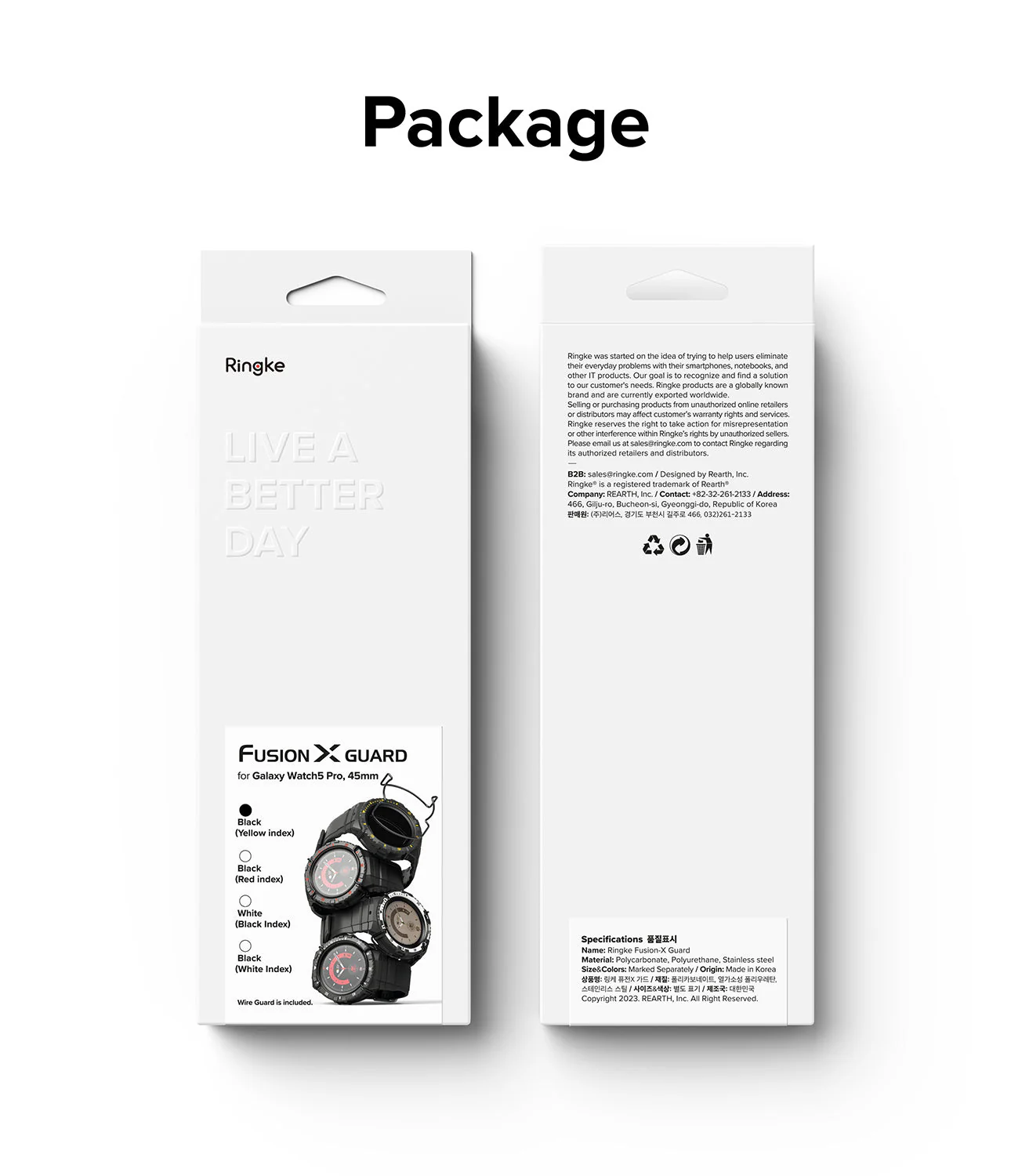 Galaxy Watch 5 Pro (45mm) Case + Band + Wire | Fusion-X Guard - Image 34