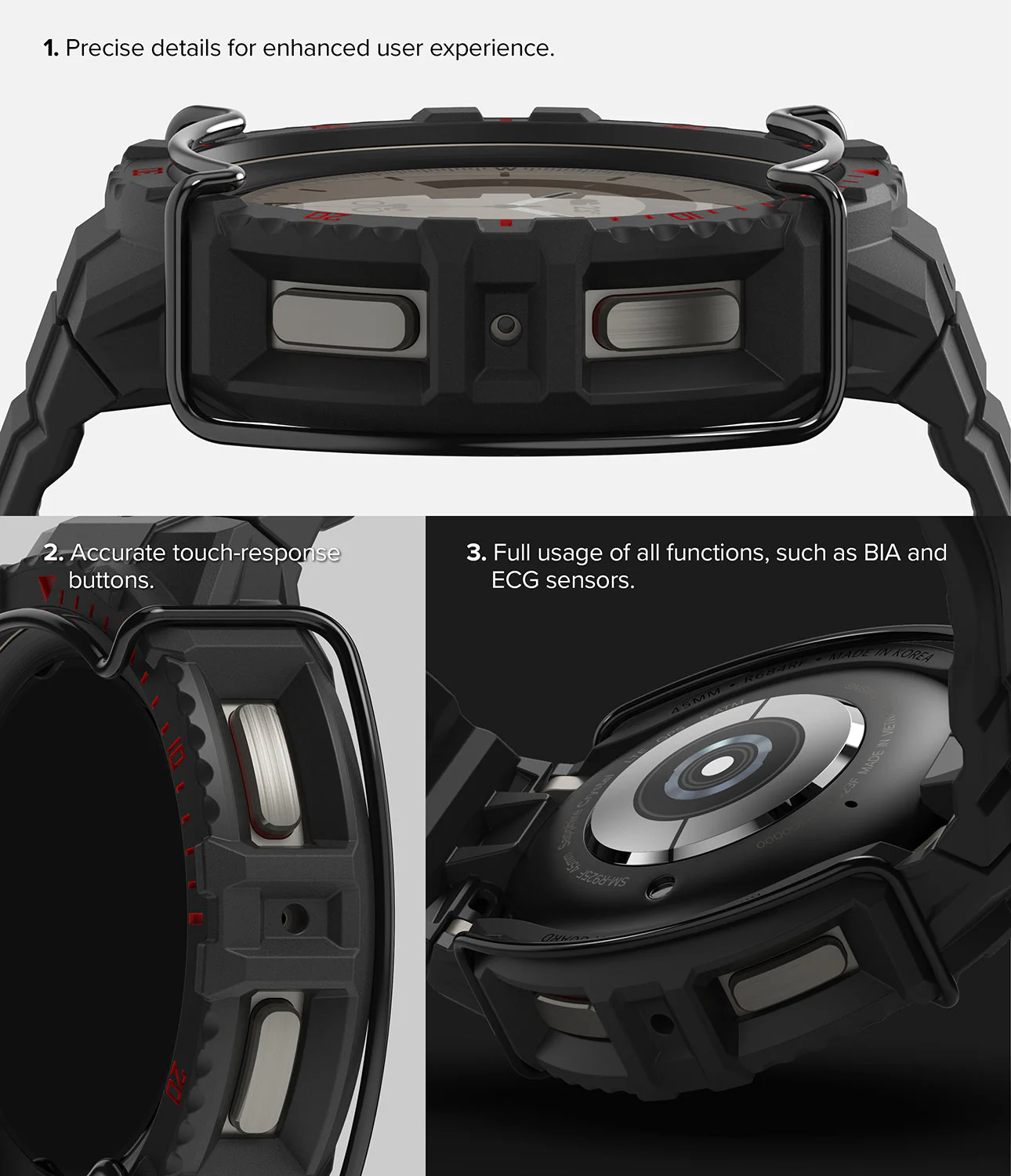 Galaxy Watch 5 Pro (45mm) Case + Band + Wire | Fusion-X Guard - Image 9