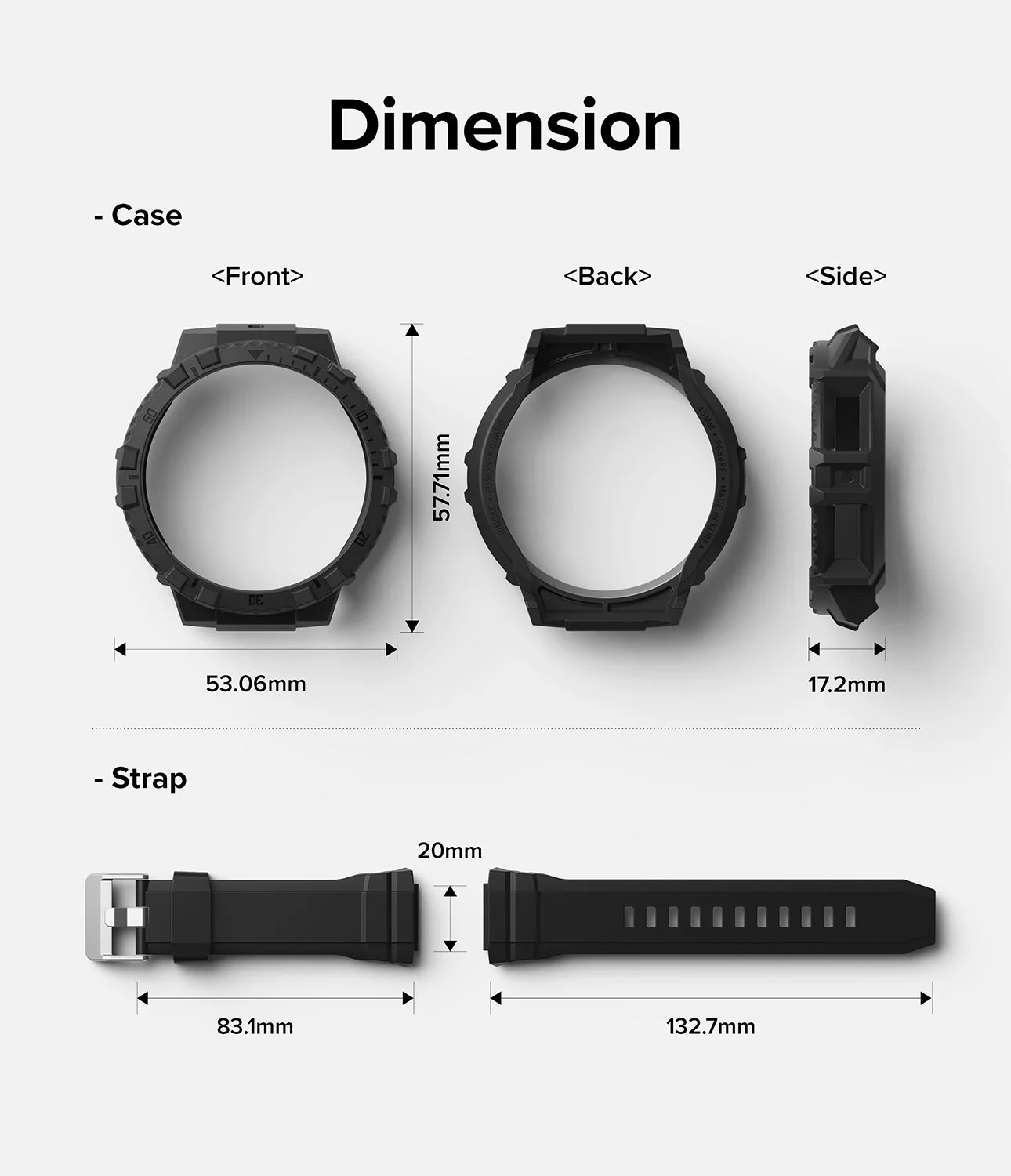 Galaxy Watch 5 Pro 45mm Case + Band | Fusion-X Guard - Image 13