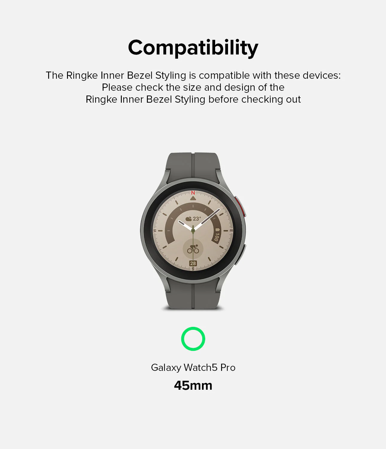 Galaxy Watch 5 Pro 45mm | Inner Bezel Styling - Image 51