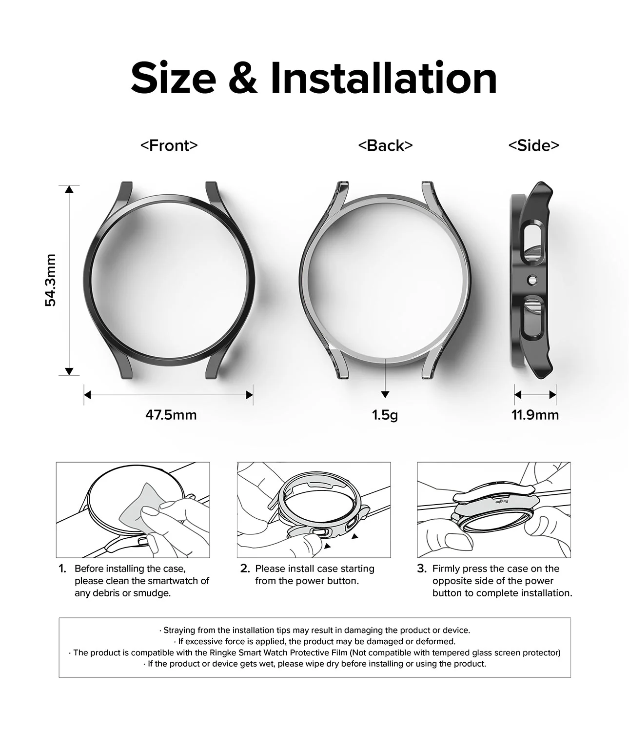 Galaxy Watch 5 Pro Case | Slim - Image 68