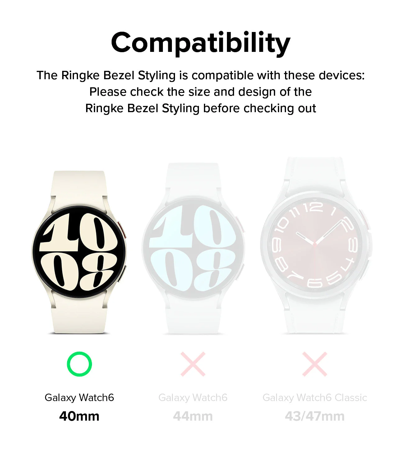 Galaxy Watch 6 40mm | Bezel Styling - Image 16