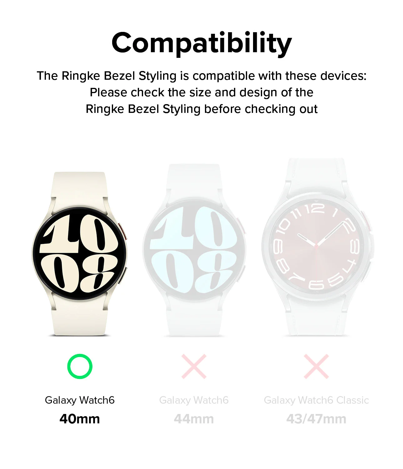 Galaxy Watch 6 40mm | Bezel Styling - Image 3