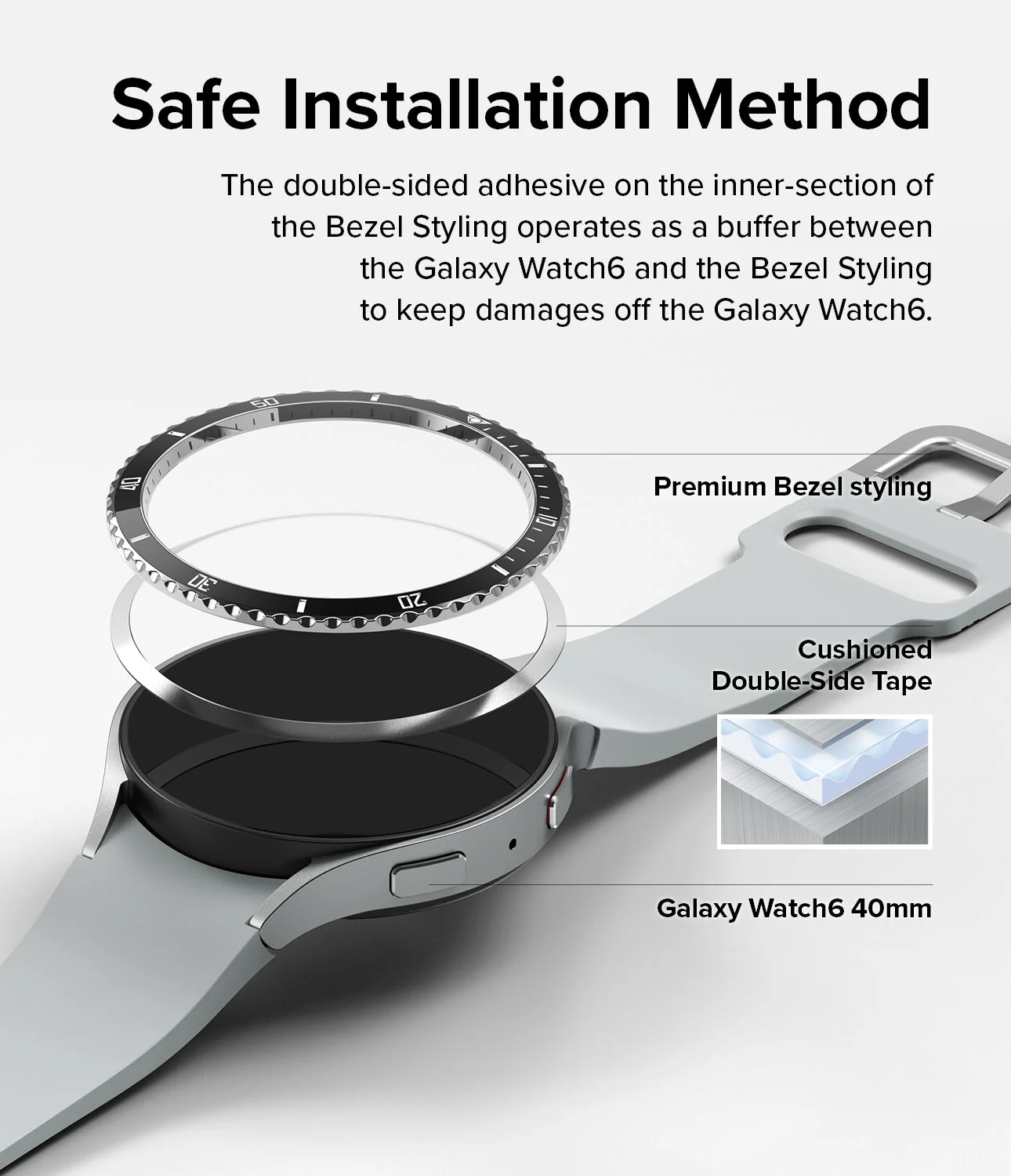 Galaxy Watch 6 (40mm) | Premium Bezel Styling - Image 8
