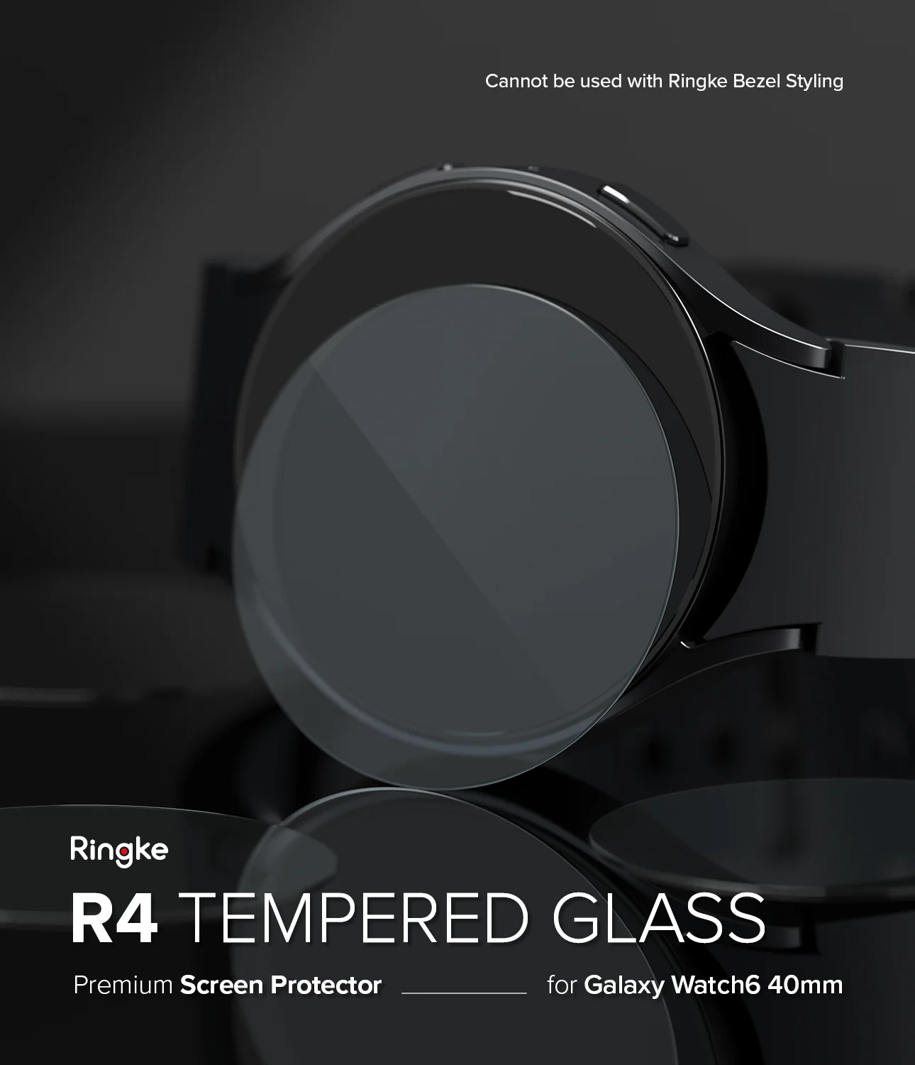 Galaxy Watch 6 40mm Screen Protector | Glass - R4 - Image 2