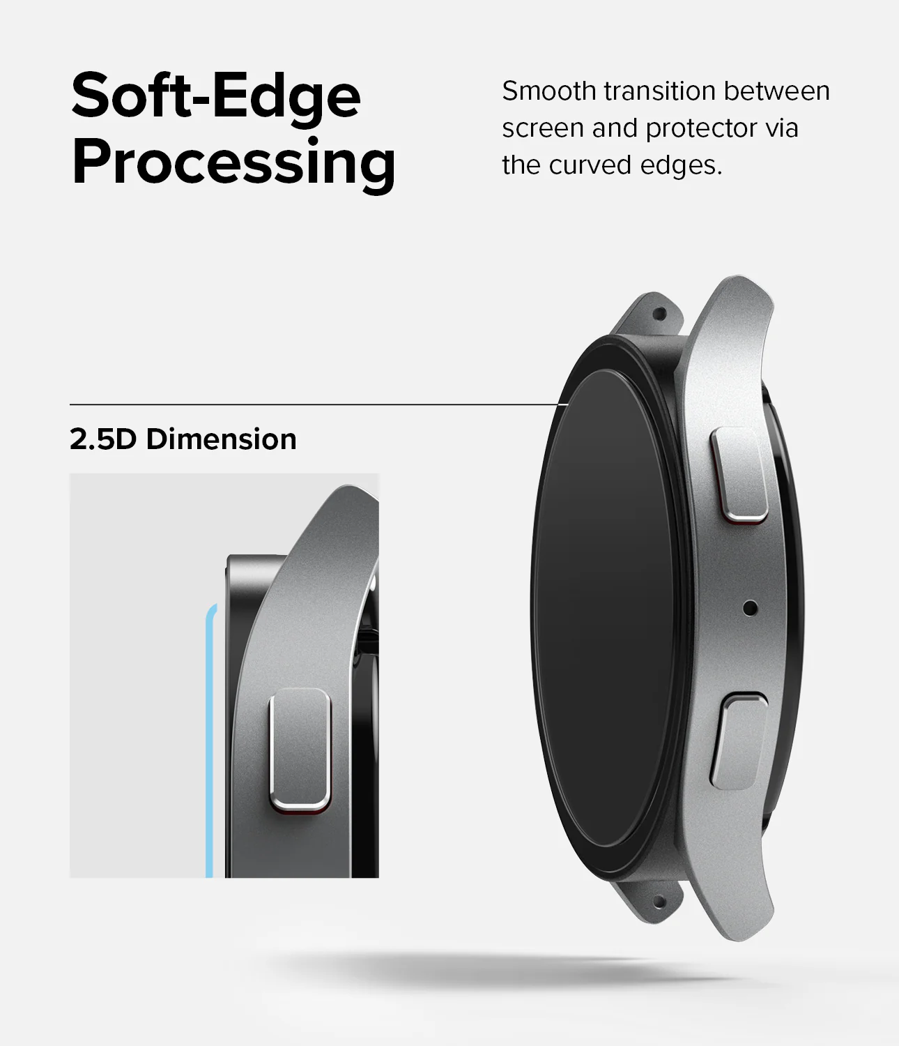 Galaxy Watch 6 40mm Screen Protector | Glass - R4 - Image 9
